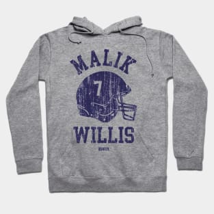 Malik Willis Tennessee Helmet Font Hoodie